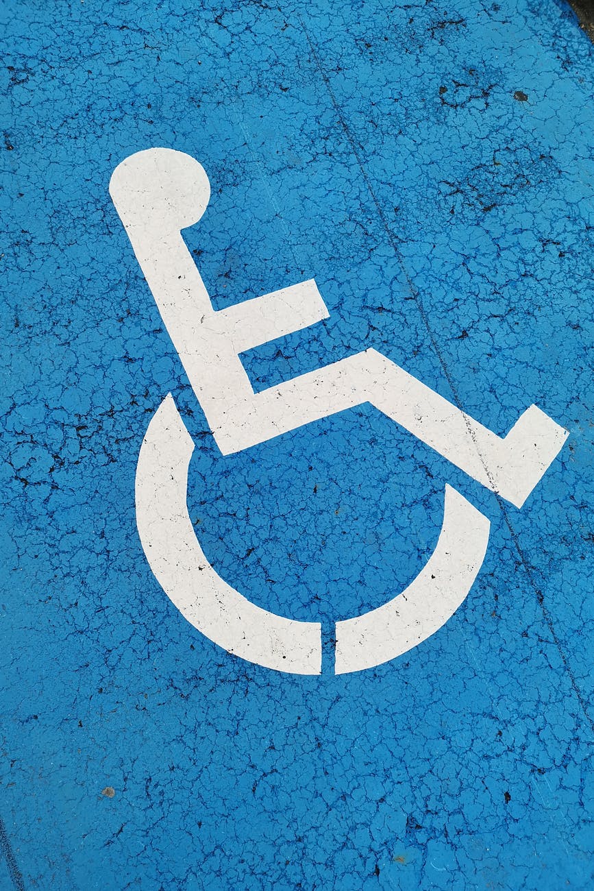 photo of pwd sign