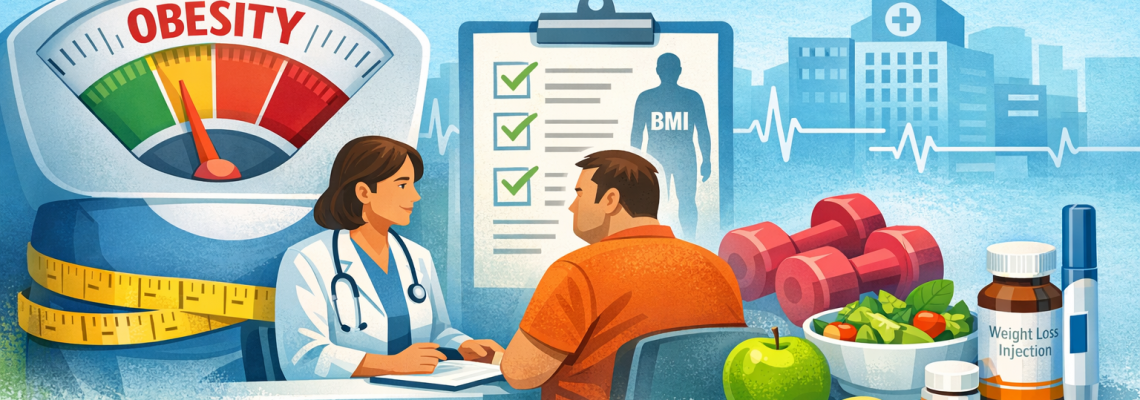 Obesity health banne